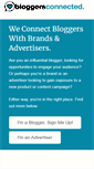 Mobile Screenshot of bloggersconnected.com